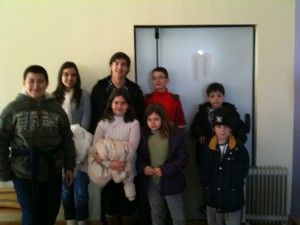 Grupo de jugadores de la Escuela CAQ