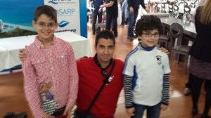 Pablo Cubells, Jorge Ordoñez, Juan Antonio (Monitor) - (30-03-2014) - Autonómicos por edades 2014 - 01