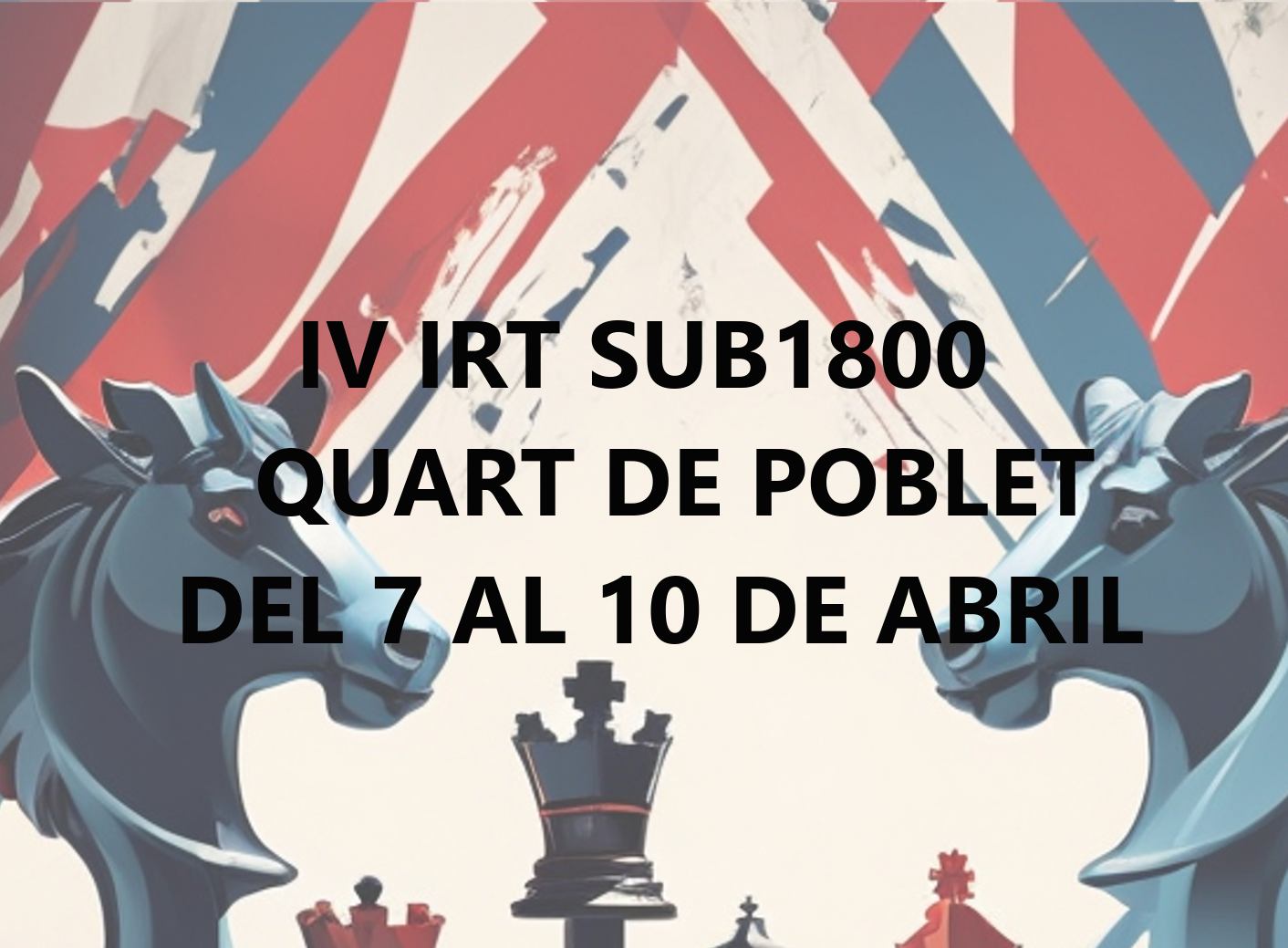 AMPLIACIÓN DE AFORO EN «IV IRT SUB 1800 QUART DE POBLET 2026»